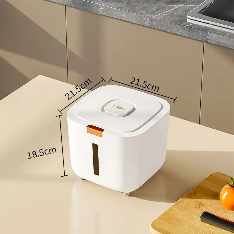 Boîte Hermétique Insecte-Proof en Plastique 5L avec Couvercle