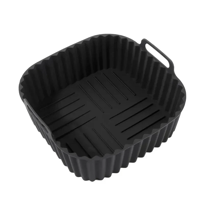 Moule Silicone Air Fryer Réutilisable Carré 25 cm - Antiadhésif