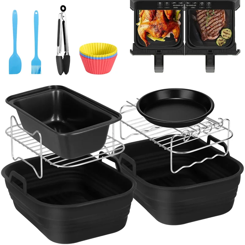 Kit Accessoires Air Fryer - Lot de 6 Pièces pour Cuisine Pratique
