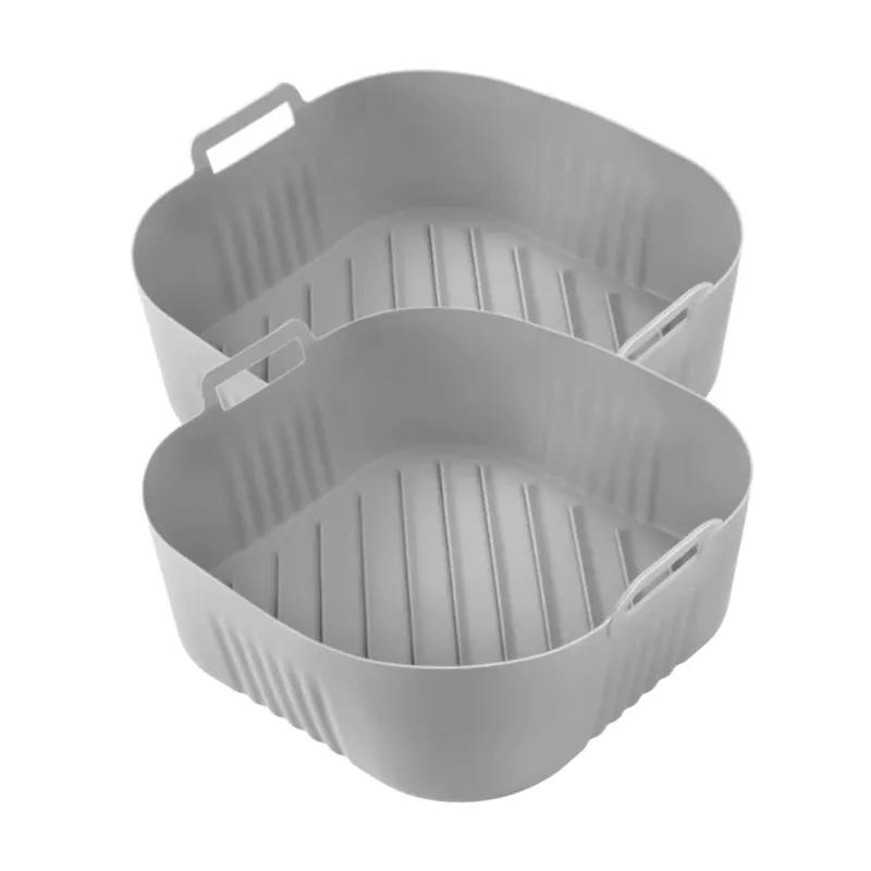 Moule Silicone Air Fryer Réutilisable Carré 23 cm pour 62L