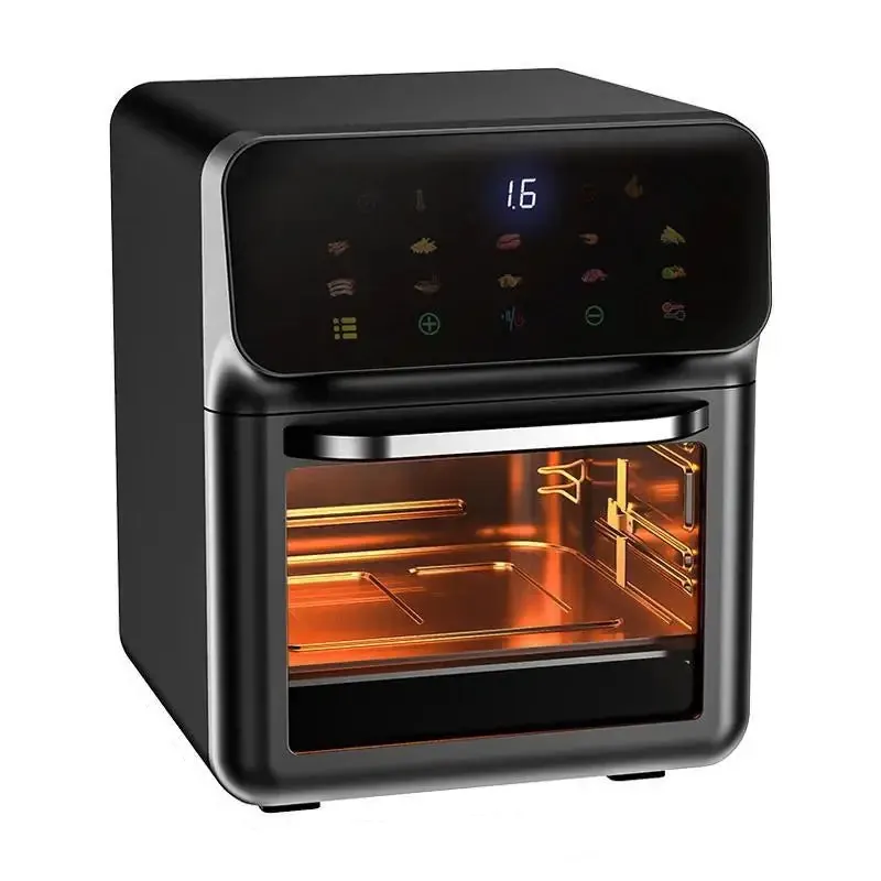 Friteuse Sans Huile 10L 1350W Écran Tactile avec Hublot Visible