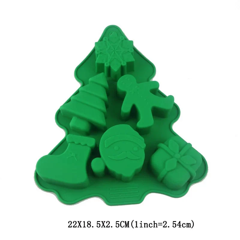 Moule Sapin de Noël en Silicone – Pâtisserie & Chocolat