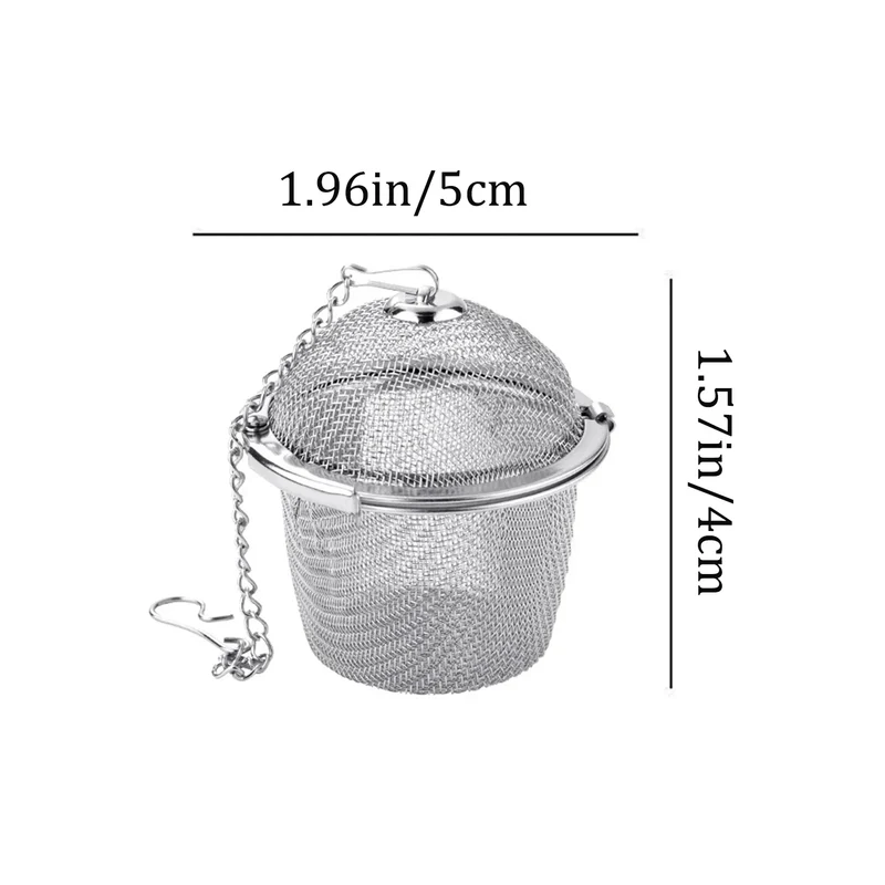 Boule à thé en inox – Infuseur pour thé et épices