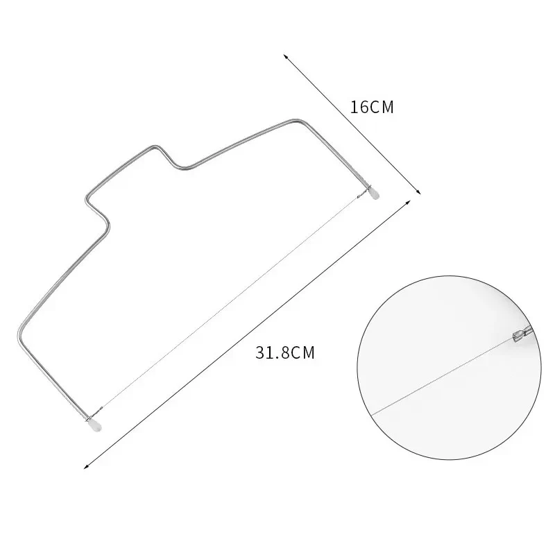 Niveleur à Gâteau Réglable – Coupe-Gâteau Inox