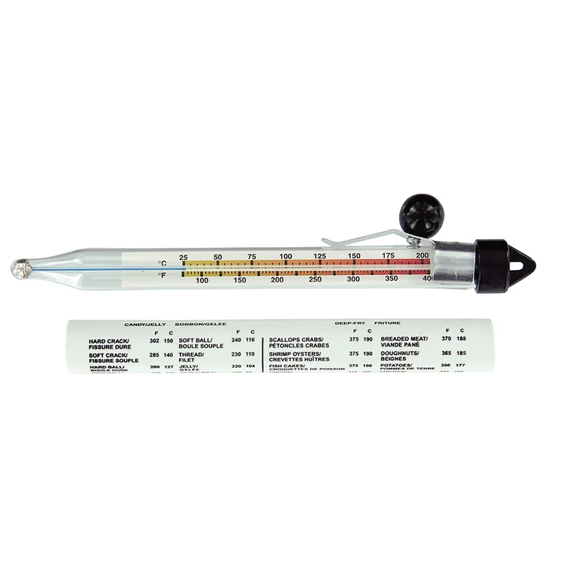 BIOS Candy & Deep Fry Tube Thermometer, Glass