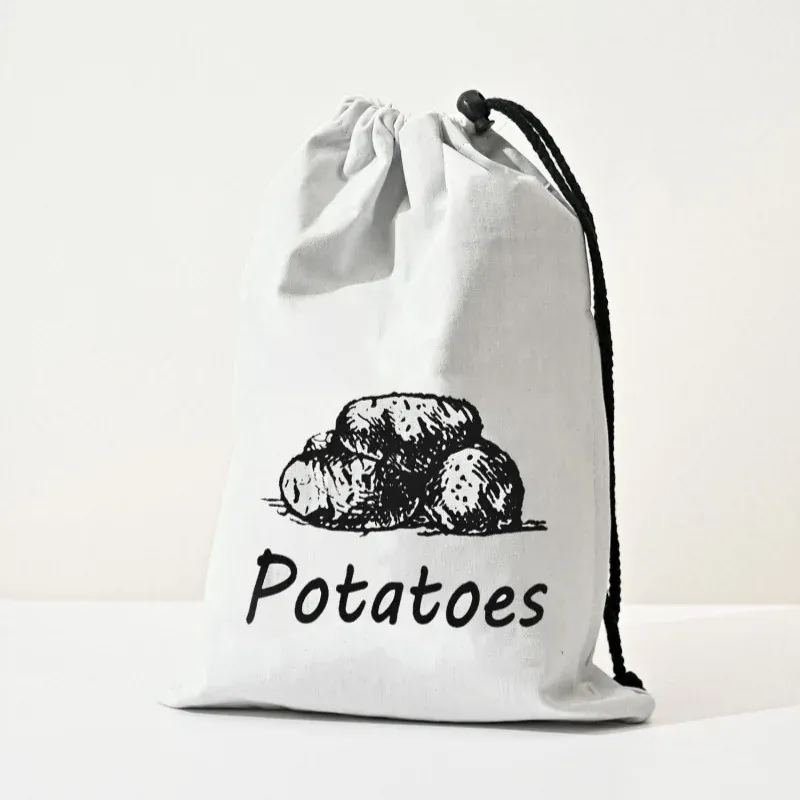 Sacs de Conservation Pommes de Terre & Oignons — Lot de 2 Réutilisables