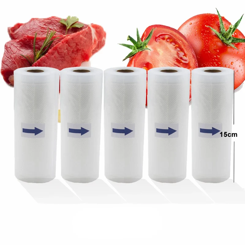 Sacs Sous Vide BPA Free - Lot de 5 Rouleaux 15x500cm