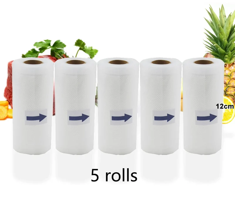 Sacs Sous Vide Transparent - Lot de 5 Rouleaux