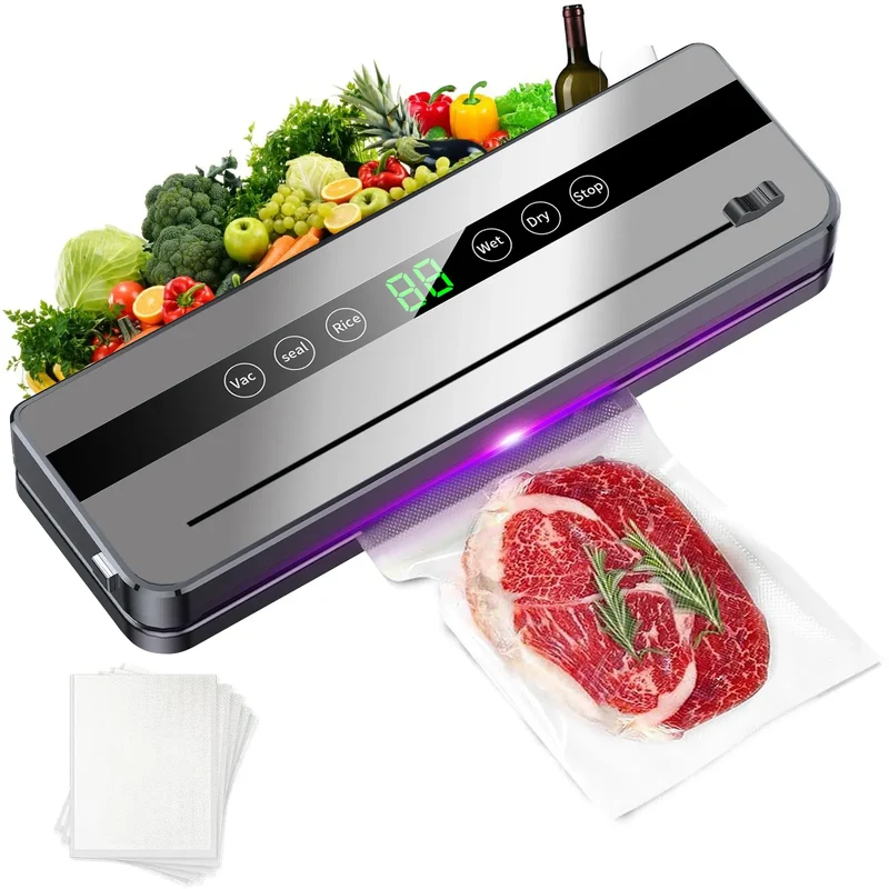 Machine Sous Vide Alimentaire avec Cutter Intégré - 65 kPa