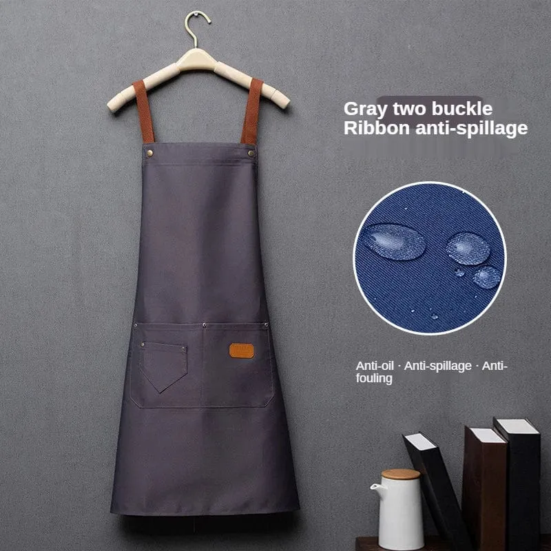 Tablier de cuisine sans manches en tissu non-tissé pour homme et femme - Tablier chef pour cuisine, grill et restaurant