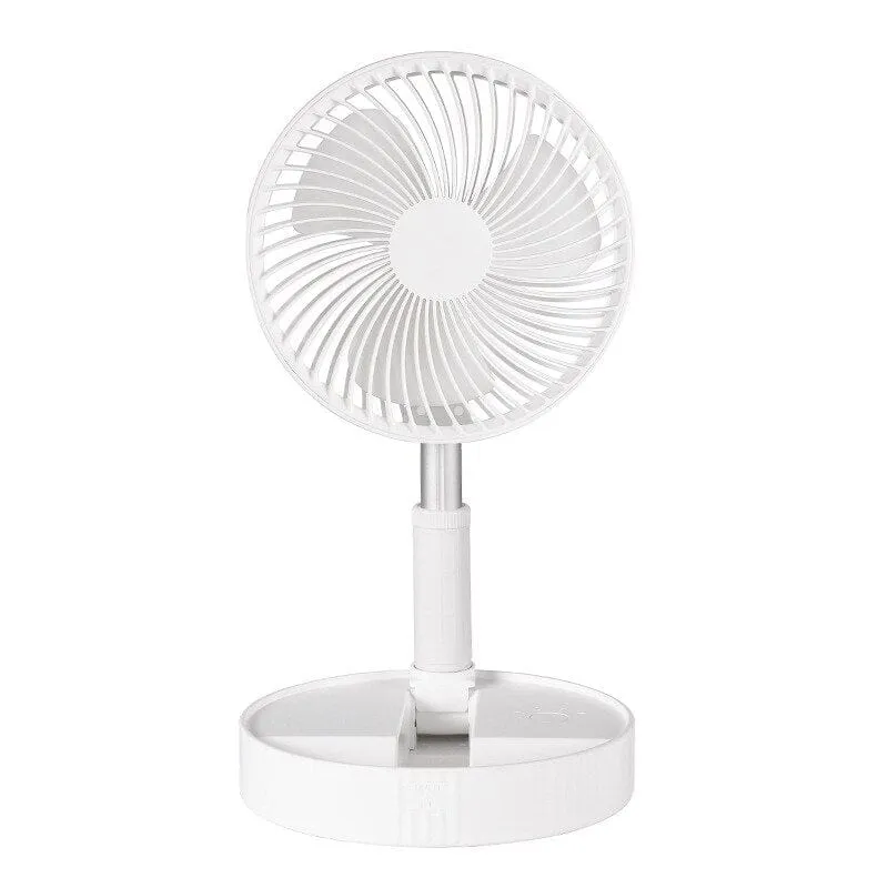 Ventilateur portable rétractable sans fil