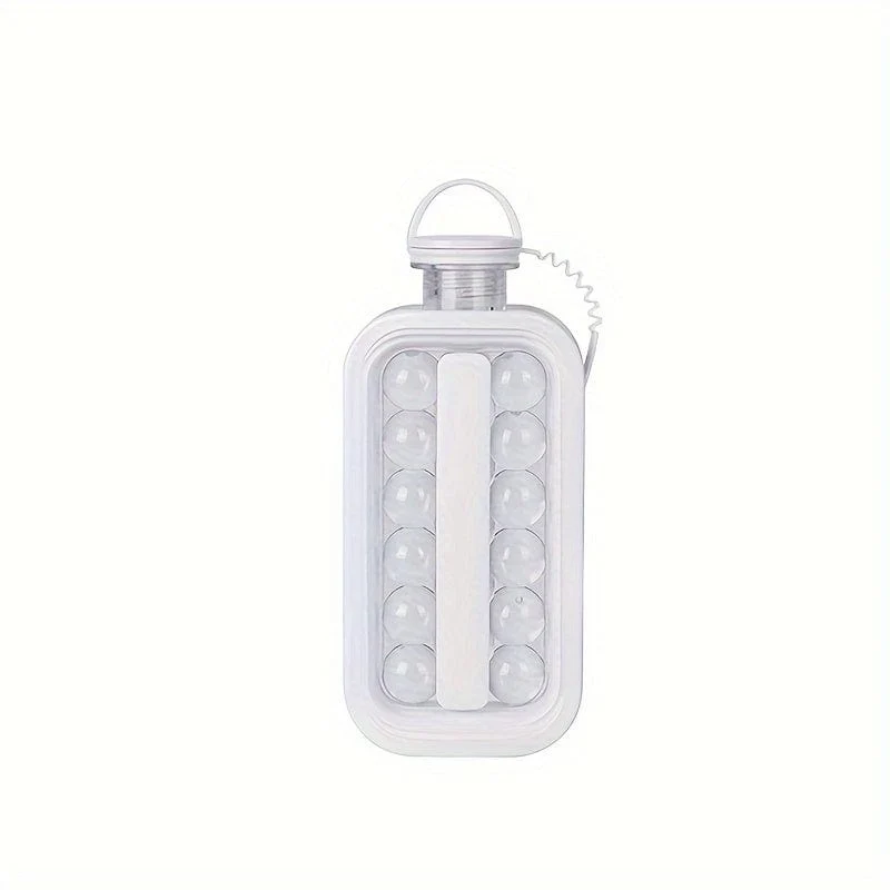 Machine à Glaçons 2-en-1 et Bouteille d'Eau - Pratique et Portable