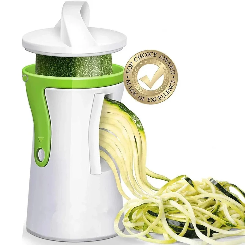 Spiralizer de Légumes en Acier Inoxydable - Coupe-légumes Spaghetti Zucchini