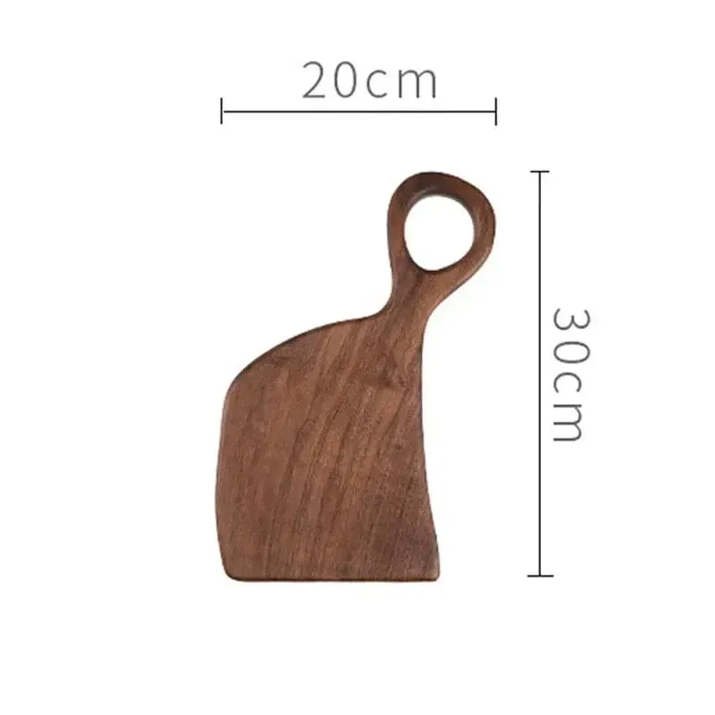 Planche à Découper Cuisine Bois Noyer Massif Traditionnelle