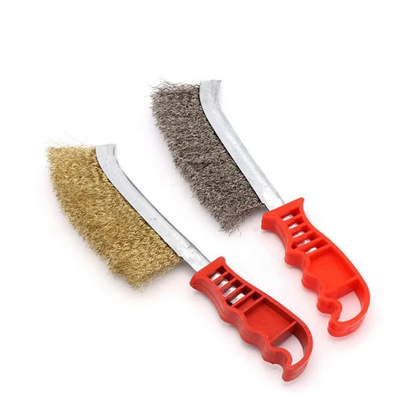 Brosse de Nettoyage pour Barbecue en Acier Inoxydable - Outil de Nettoyage pour Grils BBQ