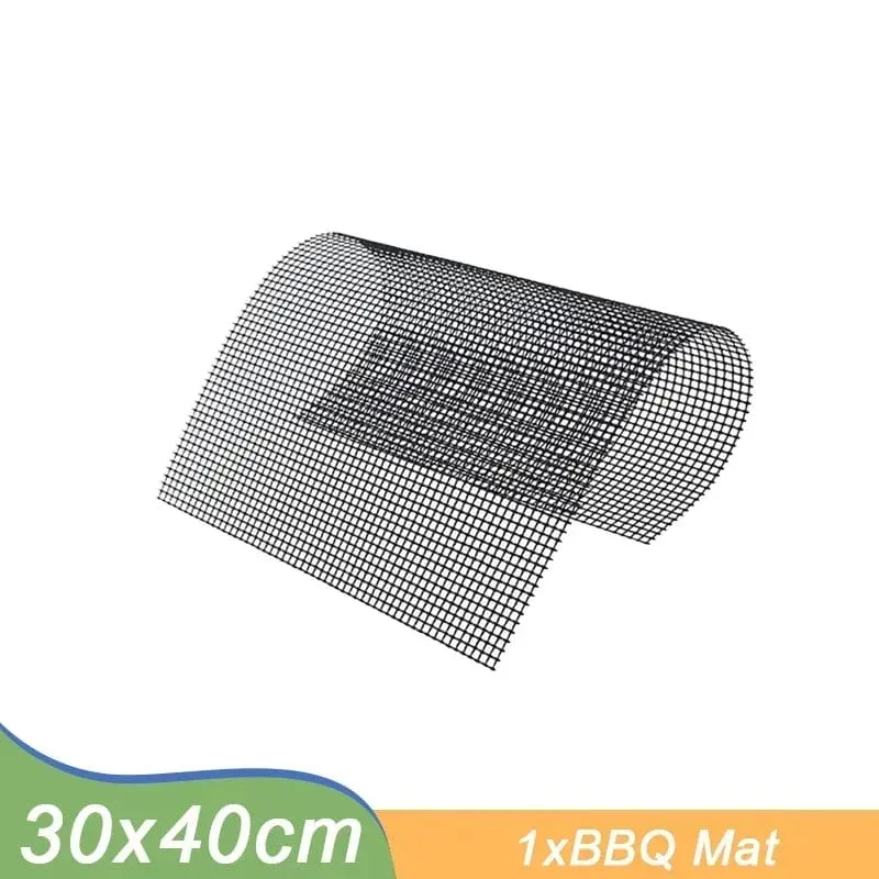 Grille de Barbecue Antiadhésive Réutilisable, Résistante à la Chaleur BBQ