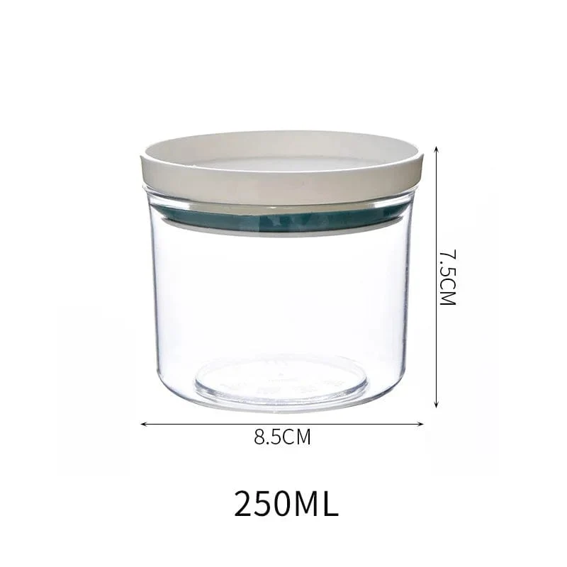 Boîtes Hermétiques Transparentes avec Joint Coloré