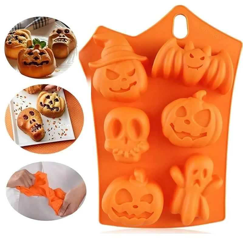 Moule à Gâteau en Silicone : Halloween