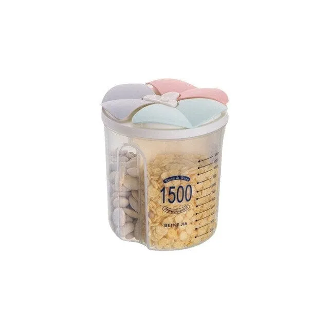 Récipients de conservation et stockage multi-compartiments