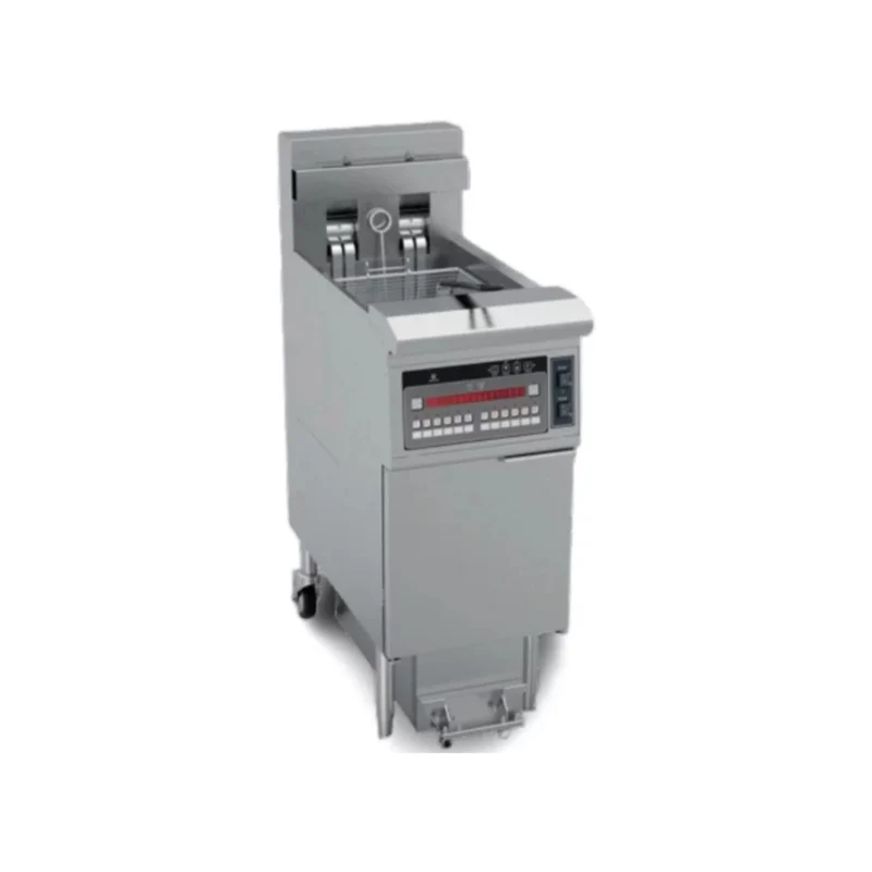 Friteuse électrique à haut rendement avec filtration - 1 cuve 26L