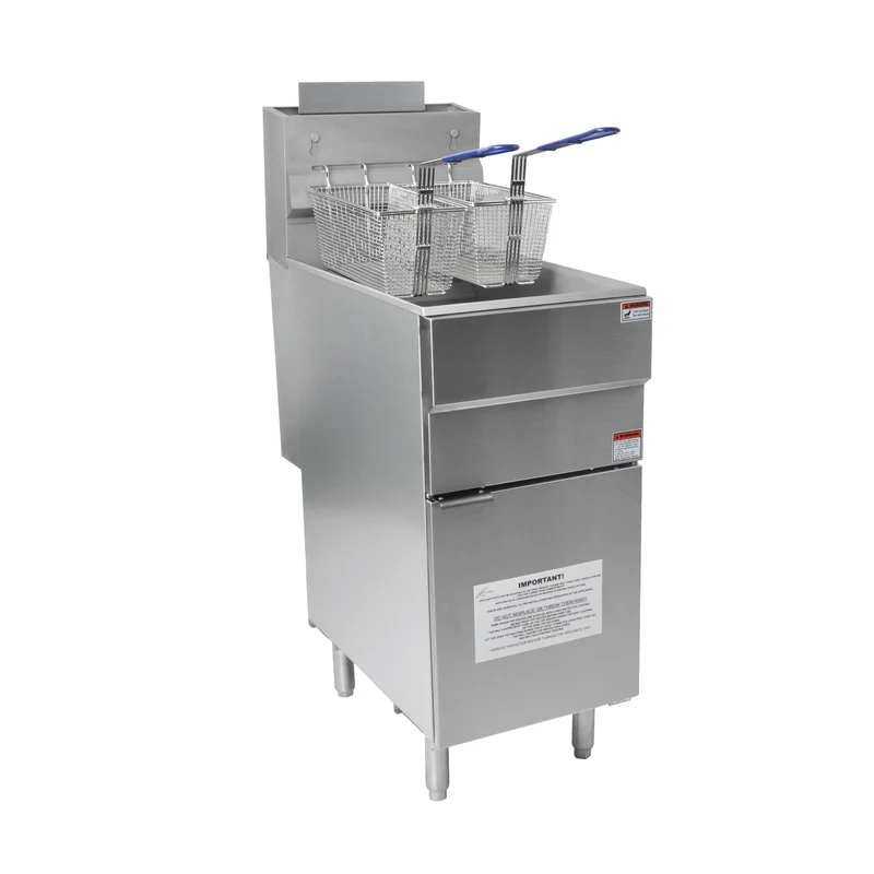 Friteuse à gaz sur meuble - 23L
