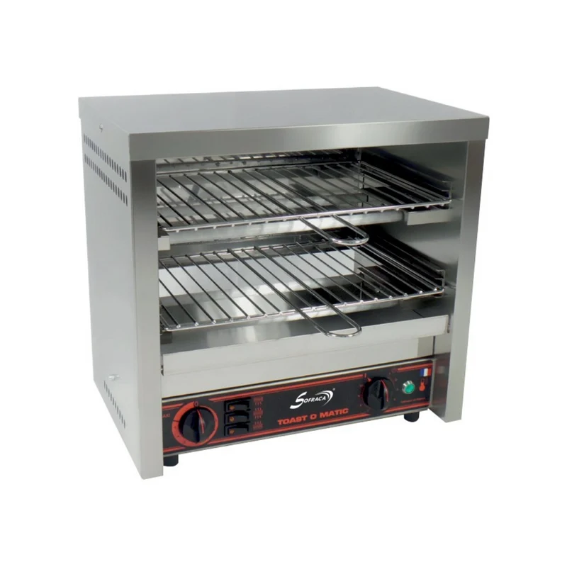 Toaster électrique SUPER CLUB 2 étages - tubes quartz infrarouges