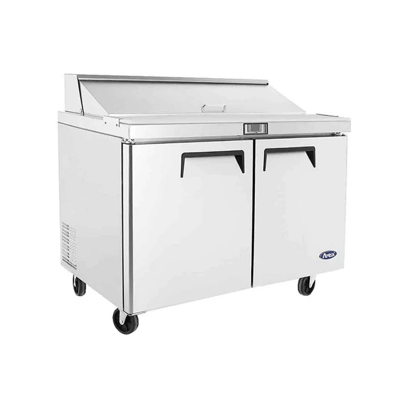 Saladette réfrigérée positive 2 portes - 380L