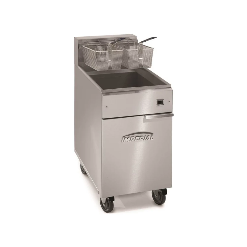 Friteuse électrique sur meuble 2x14L