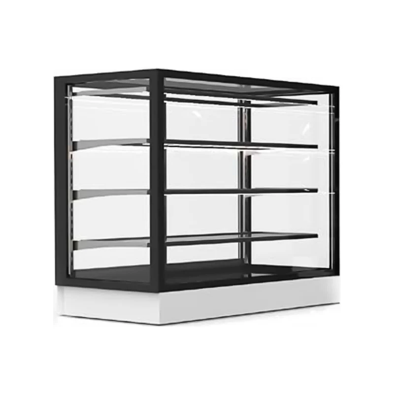 Vitrine chaude 4 niveaux à poser