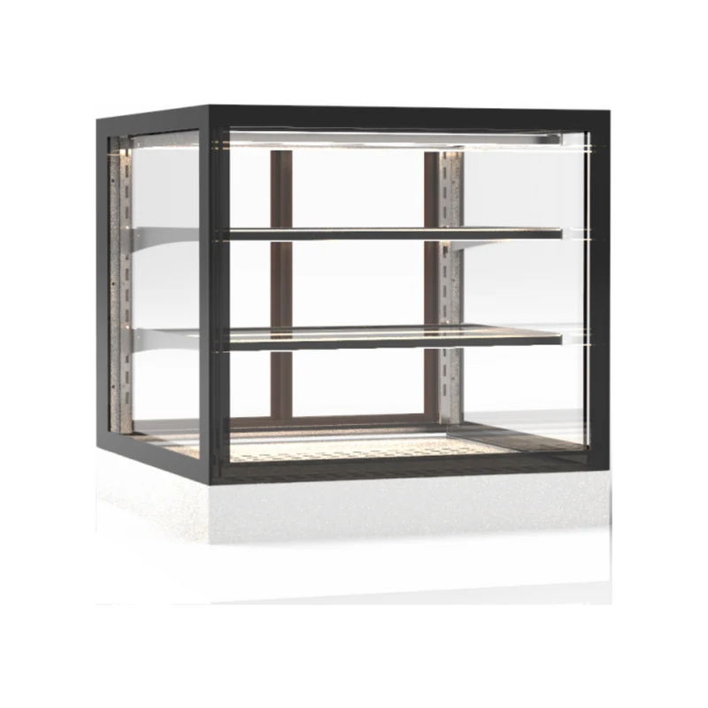 Vitrine chaude 3 niveaux à poser