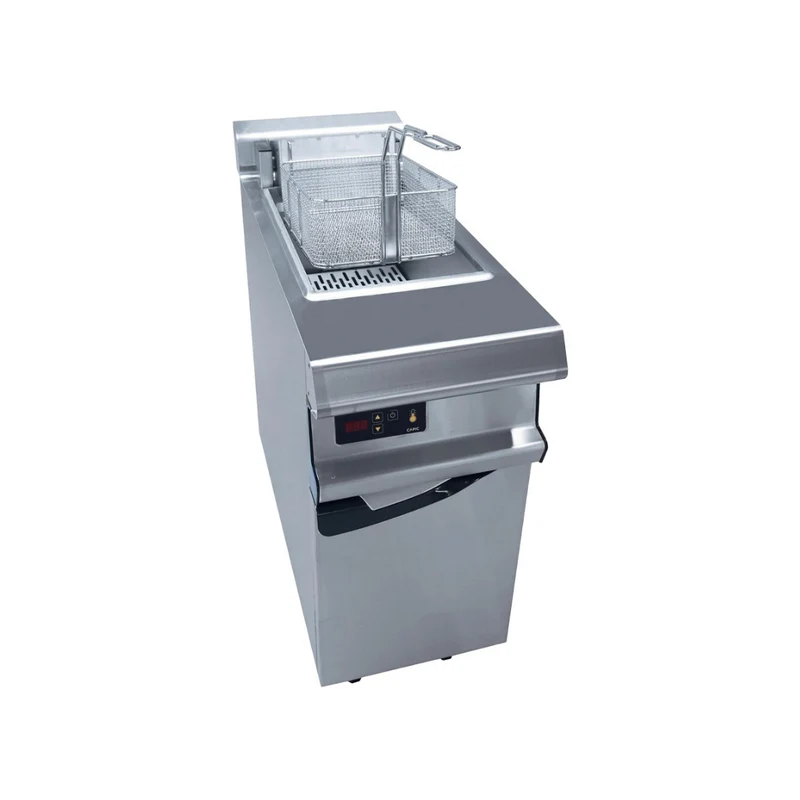 Friteuse électrique 1 cuve de 20L sur meuble