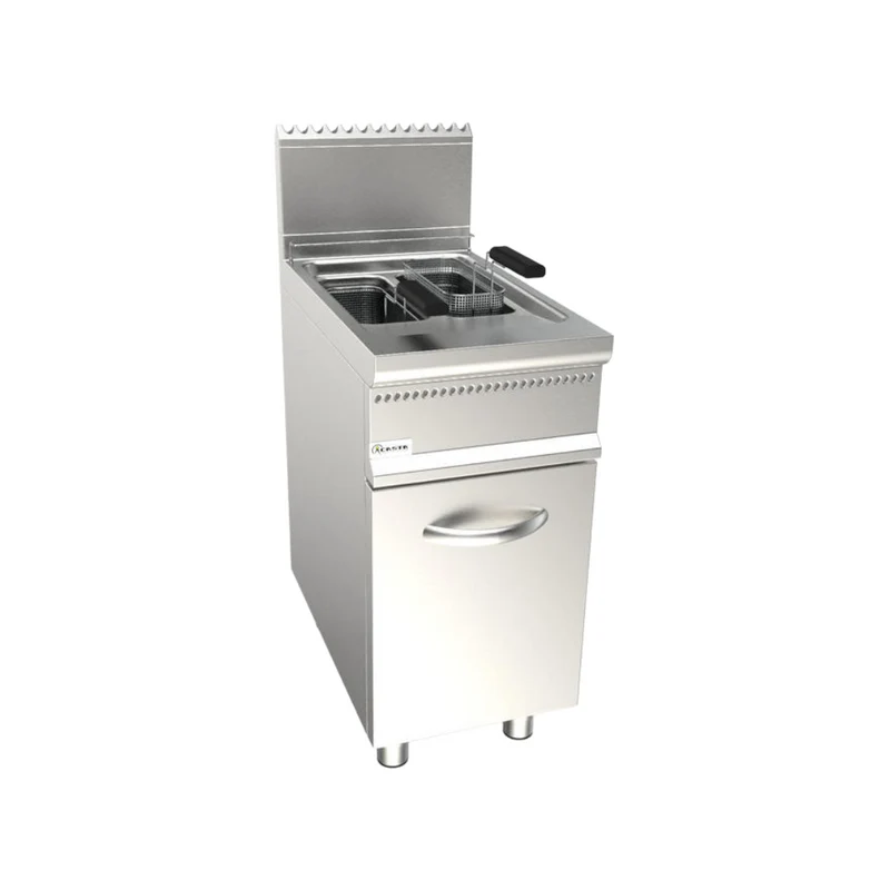 Friteuse à gaz sur meuble