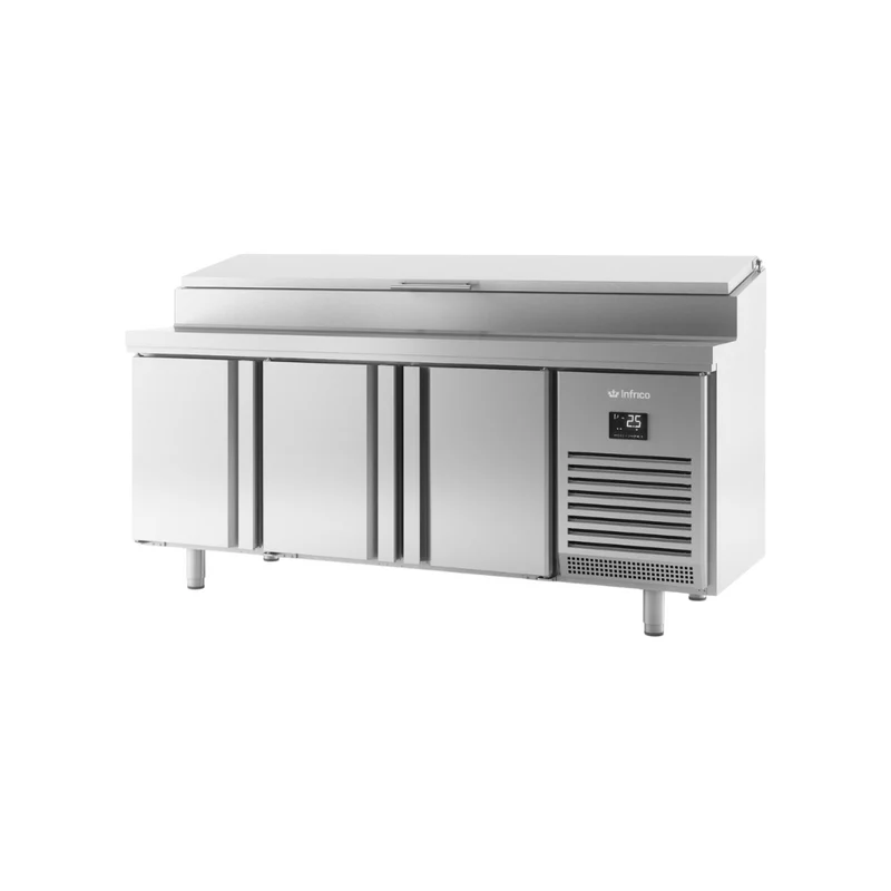 Saladette réfrigérée positive 3 portes - 465L