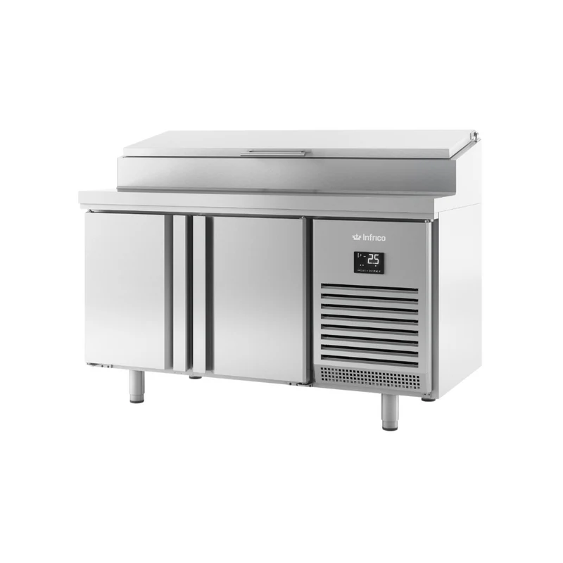 Saladette réfrigérée positive 2 portes - 305L