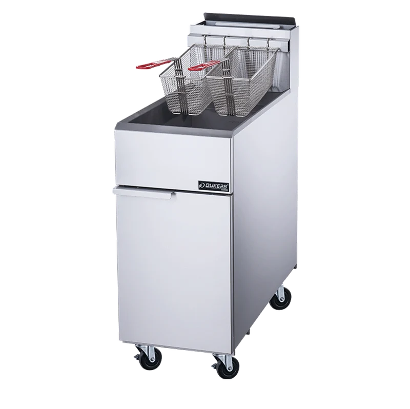 Friteuse à gaz 4 brûleurs 28 kW