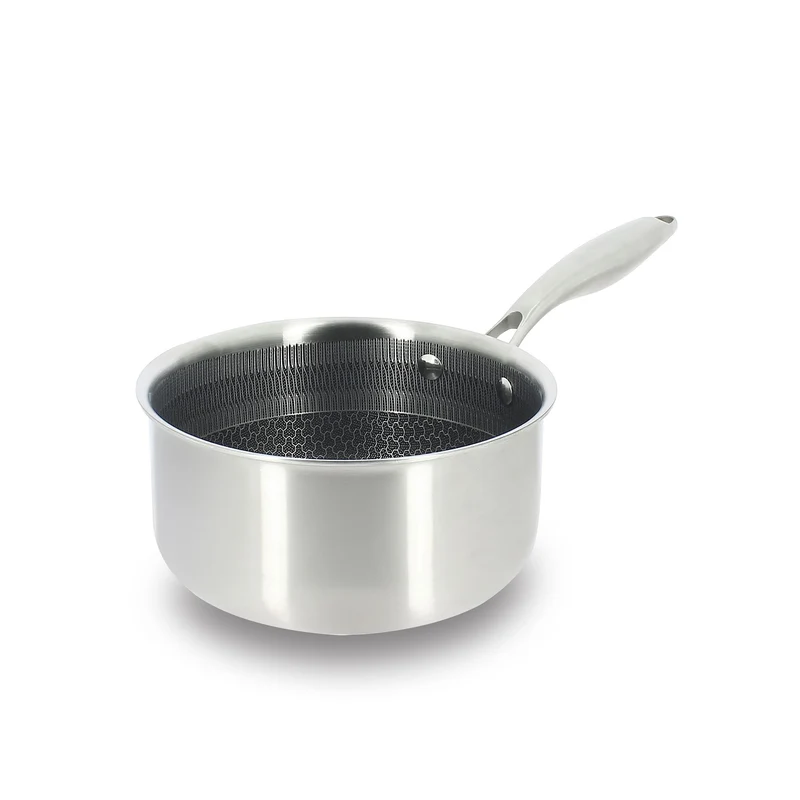 Casserole Trinox Ø14 cm en acier inoxydable avec revêtement antiadhésif sans PFAS