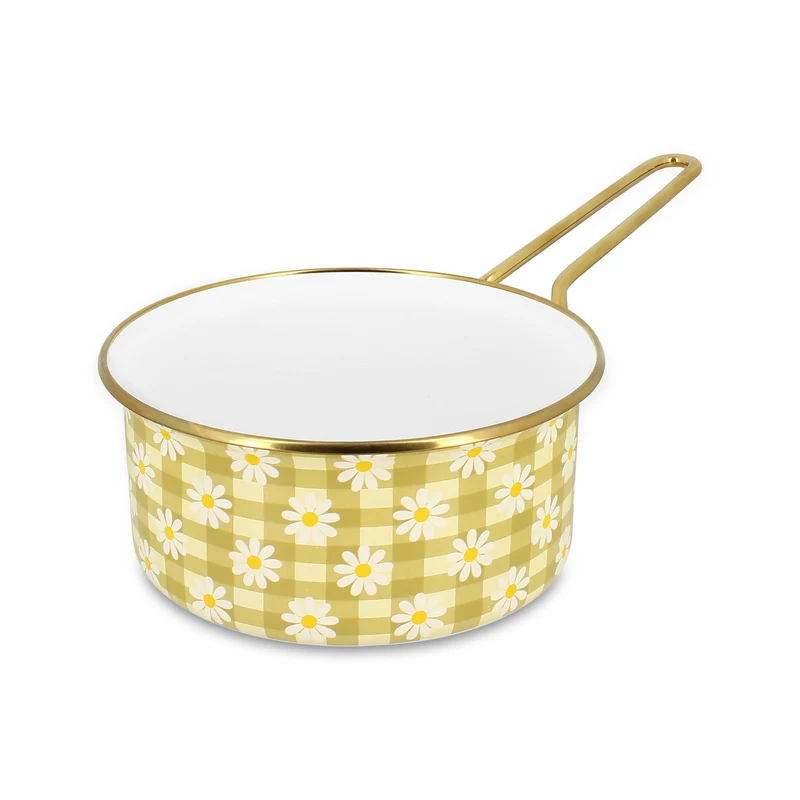 Casserole Daisy 18cm en acier émaillé