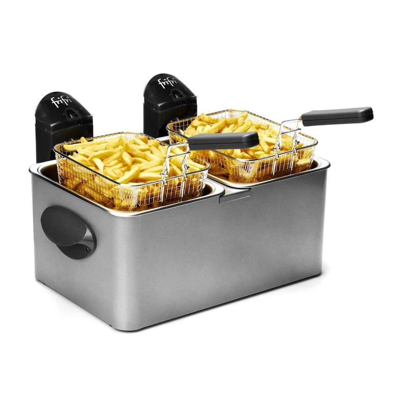 Friteuse double cuve 2x 4,5L