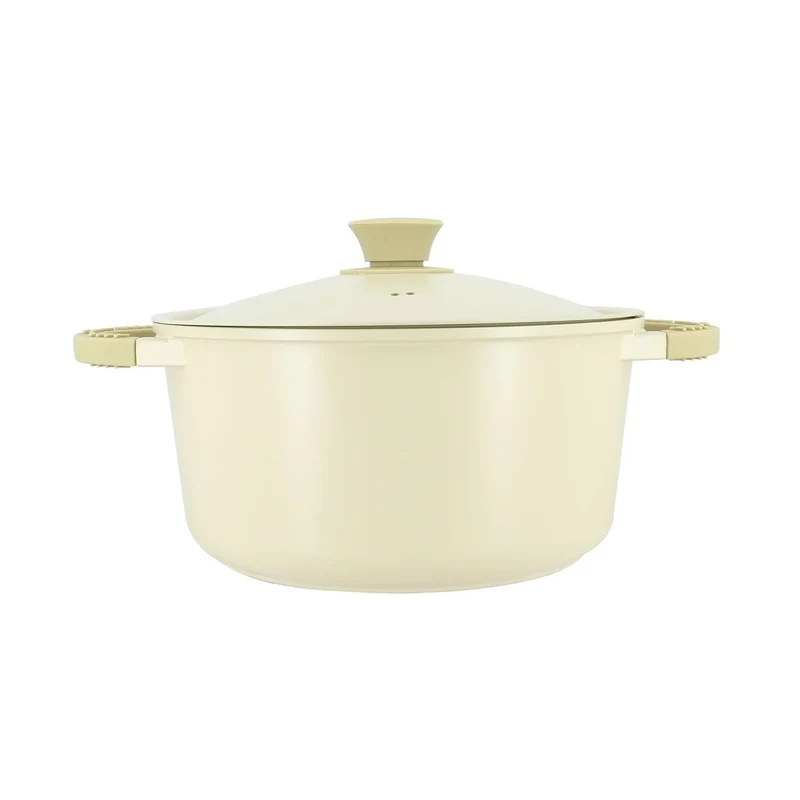 Faitout Pure Ø24 cm en fonte d’aluminium recyclé avec revêtement antiadhésif sans PFAS