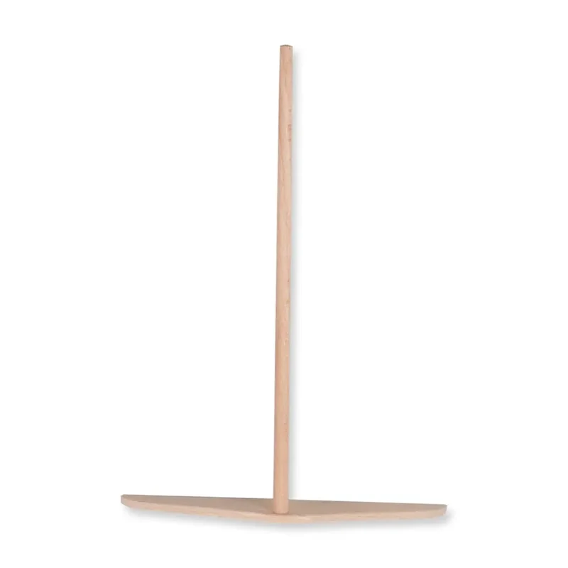 Râteau à crêpes plat en bois 22 cm - Krampouz