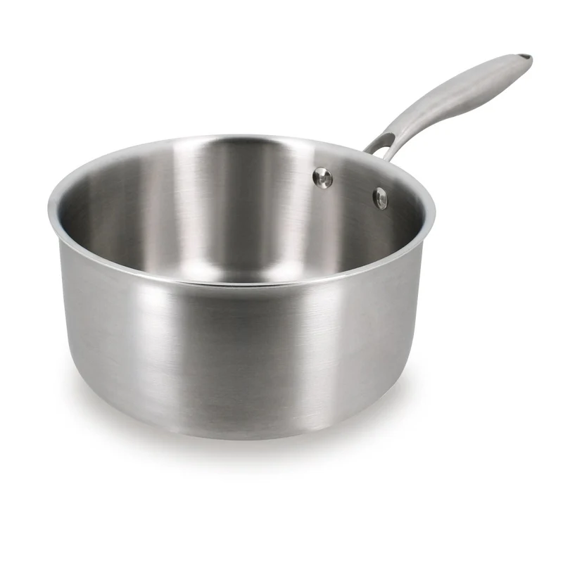 Casserole Trinox Ø20 cm en acier inoxydable triple couche