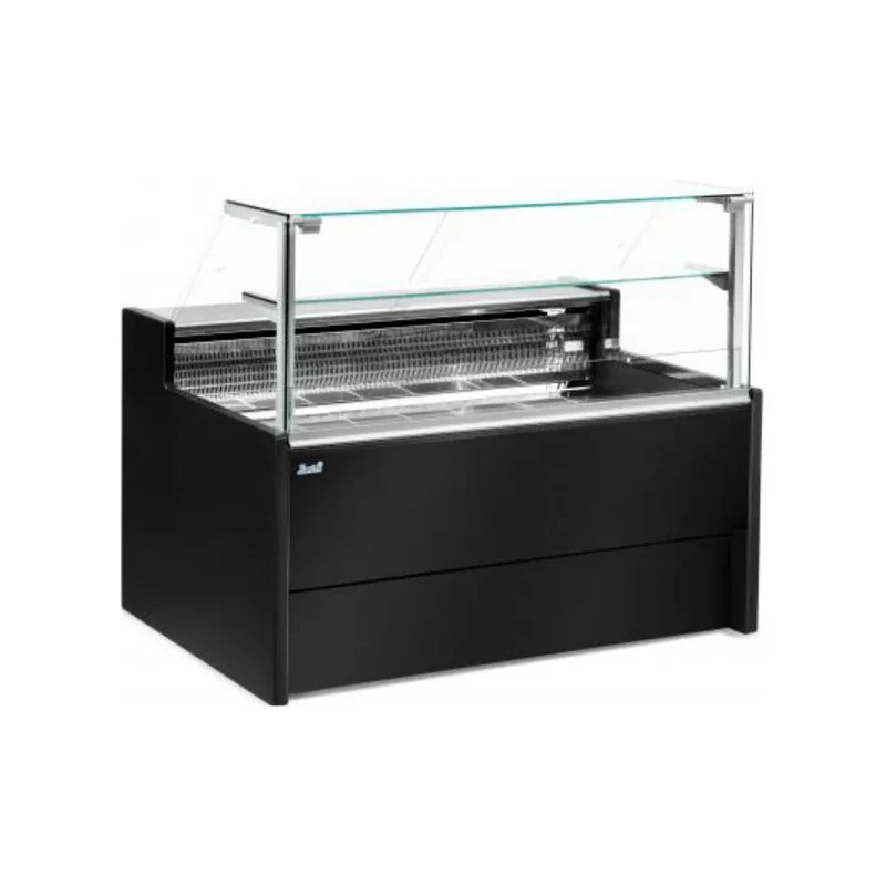 Vitrine réfrigérée statique avec réserve +2/+8°C - PORTHOS