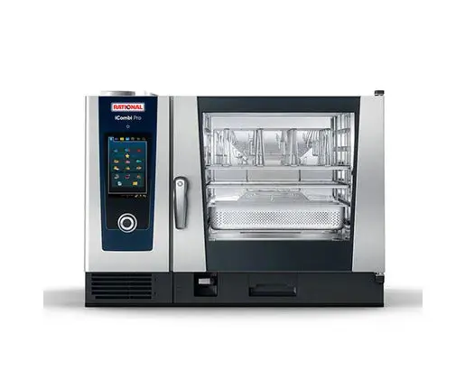 Four Mixte iCombi Pro - 6 Niveaux GN2/1 - Version Gaz Liquide 3P | Rational