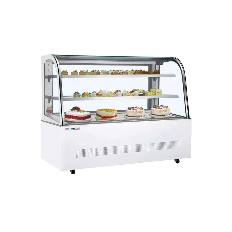 Vitrine Pâtissière Prestige - Vitre Bombée - Largeur 1800 mm
