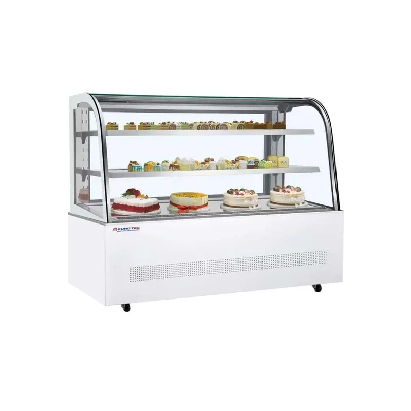 Vitrine Pâtissière Prestige - Vitre Bombée - Largeur 1500 mm