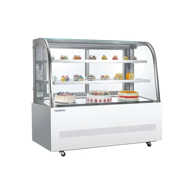 Vitrine Pâtissière Prestige - Vitre Bombée - Largeur 1200 mm