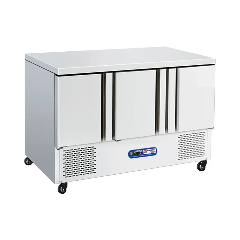 Table Réfrigérée 3 Portes Compacte PRESTIGE- Largeur 1360 mm