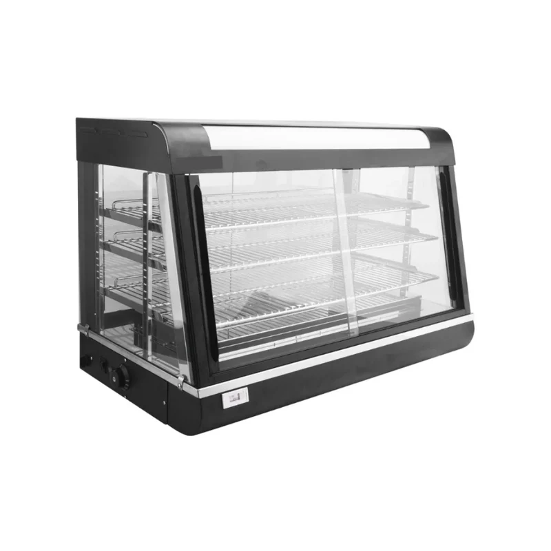 Vitrine chauffante à poser +30/+90°C 250L