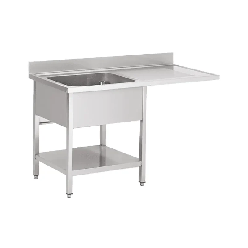 Plonge PLV 1 Évier Avec Égouttoir à Droite-1200x600x850 mm