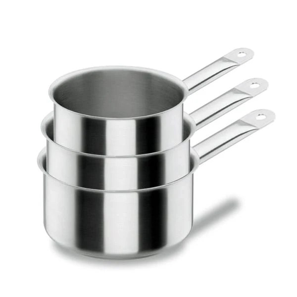Lot 3 casseroles 12 14 16 cm Chef classic Lacor